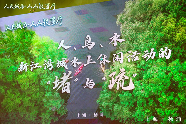 “人人议事厅”开展了一场关于“人进鸟退”的大讨论